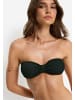 LSCN BY LASCANA Bandeau-Bikini-Top in piniengrün