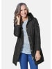 GOLDNER Leichtparka Trendiger leichter Regen Parka aus funktionalem Material in schwarz