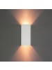 Licht-Erlebnisse Wandlampe (B)11.5 x (H)23 cm in Weiß