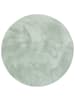 Pergamon Luxus Super Soft Fellteppich Pearl Rund in Groen