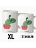 Mr. & Mrs. Panda Jumbo Tasse Kaktus Mama ohne Spruch in Weiß