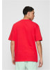 FUBU FUBU FBMQ12111RED Fubu Varsity T-Shirt in red/white/black