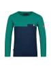 Trollkids Longsleeve "Bergen" in Marineblau/Pfeffergrün