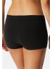 Schiesser Short Slip Unique Cotton in Schwarz