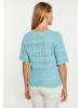 Usha Pullover in Aqua