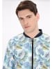 MO Men Jacket in mint multicolor