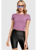 Urban Classics Urban Classics Damen Ladies Stretch Jersey Cropped Tee in duskviolet