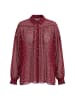 Studio Untold Hemdbluse in weinrot