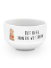 Mr. & Mrs. Panda Schüsselchen Bär Kaffee mit Spruch in Weiß