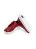 VITAFORM Hirschleder Sneaker in cranberry