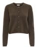 JDY Strickjacke in Slate Black
