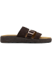 Blundstone Sandale "2696 Deepest Brown Suede (Aerocork Sandal)" in Braun