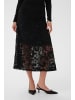 SAINT TROPEZ Rock TafySZ Gerade Passform in Black