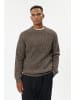 Matinique Strickpullover MAjobo Gerade Passform in Emperador