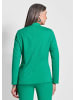 GOLDNER Kurzgröße:  Damen elegante Jacke aus Stretchjersey in grün