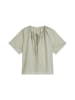 Marc O'Polo Kurzarm-Bluse relaxed in Smooth Sage