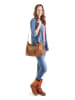 Samantha Look Shopper echt Leder in cognac