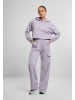 Urban Classics Urban Classics Damen Ladies Oversized Cropped Light Terry Hoodie in dustylilac