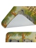 Mr. & Mrs. Panda fußmatte bad Koala Familie Design mit Spruch in Weiß