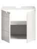 ebuy24 Waschbeckenunterschrank Solero Weiß 63 x 34 cm