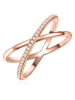 Glanzstücke München Ring Sterling Silber roségold Zirkonia weiß in roségold