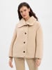 OPUS Teddyfelljacke Hafine in beige