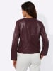 Mainpol Lederblazer in burgund