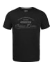BLEND Print-Shirt in schwarz