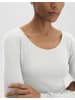 someday. Kirosa soft long Langarmshirt aus Jersey in Milk