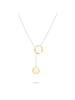 LIEBESKIND BERLIN Halskette The Organic Twist in bicolor silber / gold