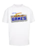 F4NT4STIC Heavy Oversize T-Shirt California Games Plate in weiß