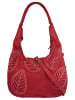 Samantha Look Shopper echt Leder in rot