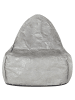 Beliani 2-tlg Sitzsack DROP in Grau