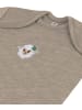Normani Outdoor Sports 2er Set Baby Merino Body Kurzarm Tauranga in Beige