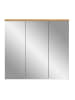 ebuy24 Spiegelschrank Grado Grau 80 x 20 cm