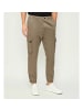 Calvin Klein Schmal geschnittene Cargohose in Braun