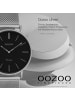 Oozoo Analog-Armbanduhr Oozoo Timepieces silber mittel (ca. 36mm)