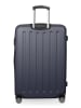 Hauptstadtkoffer Spree - Großer Reisekoffer Trolley Aufgabegepäck Rollkoffer Koffer 75cm, TSA, 119 L in Dunkelblau