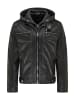 Bruno Banani Lederjacke SMUDO in Schwarz