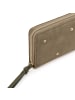 FREDs BRUDER The Beaded One Geldbörse Leder 19 cm greyish khaki