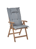 Beliani 5-tlg Bistro Set AMANTEA in Braun/Grau