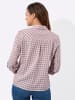 WITT WEIDEN Karo-Flanellbluse in mauve-ecru-kariert