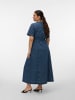 Vero Moda Jeanskleid in Medium Blue Denim