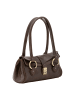 Viola Castellani Tasche mit Henkel in DARK BROWN