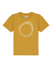 wat? Apparel T-Shirt Kreis in Ocker