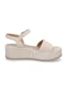 Tamaris Plateau-Sandalette in Beige