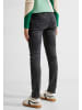 Cecil Cosy Slim Fit Thermo Jeans in Schwarz
