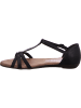 Tamaris Sandale in schwarz