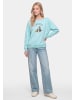myMo Women Sweatshirt in Aqua