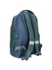 Depesche Schulrucksack Schlange Adventure World 19 x 30 x 40 cm in blau-grün